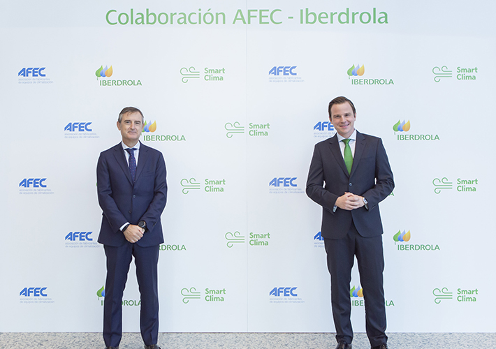Foto Iberdrola y AFEC se unen para impulsar la climatización eléctrica y sostenible en España.